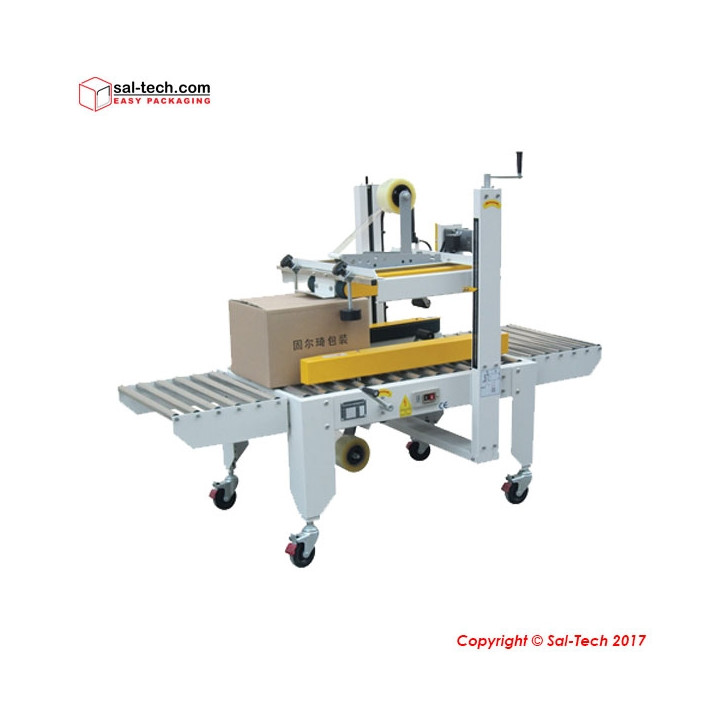 STEP A-50P Side and Top Belts Driven Carton Sealer